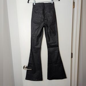 NWOT AKIRA Faux Leather Bell Bottom Pants